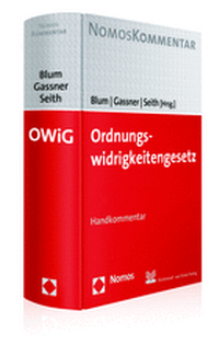 Abbildung von: Ordnungswidrigkeitengesetz - Nomos