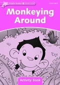 Cover: Dolphin Readers: Starter: Monkeying Around Activity Book - Oxford University Press
