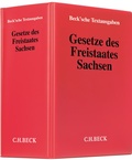 Abbildung von: Gesetze des Freistaates Sachsen - Grundwerk ohne Fortsetzungsbezug - C.H.BECK