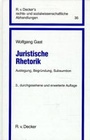 Cover: Juristische Rhetorik - R. v. Decker