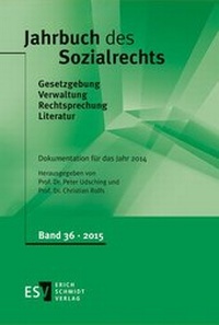 Abbildung von: Jahrbuch des Sozialrechts. Dokumentation für das Jahr 2014 - Erich Schmidt Verlag