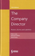 Cover: The Company Director - Jordan Publishing Ltd