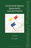 Cover: Commercial Agency Agreements Law and Practice (4th Ed) - Bloomsbury