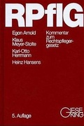 Cover: Rechtspflegergesetz - Gieseking