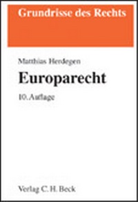 Bild vergrößern Bild: Europarecht - C.H.BECK