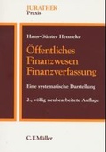 Cover: &Ouml;ffentliches Finanzwesen - Finanzverfassung - C.F. M&uuml;ller