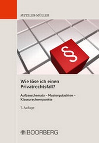 Enlarge image Cover: Wie löse ich einen Privatrechtsfall? - Boorberg