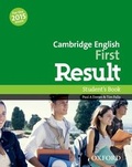 Cover: Cambridge English: First Result: Student's Book - Oxford University Press