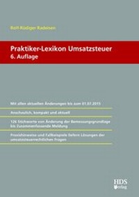 Abbildung von: Praktiker-Lexikon Umsatzsteuer - HDS