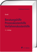 Cover: Beratungshilfe - Prozesskostenhilfe - Verfahrenskostenhilfe - C.F. M&uuml;ller