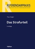 Cover: Das Strafurteil - Vahlen