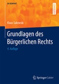 Abbildung von: Grundlagen des Bürgerlichen Rechts - Springer Gabler