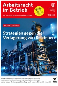 Abbildung von: Arbeitsrecht im Betrieb AiB - Bund-Verlag