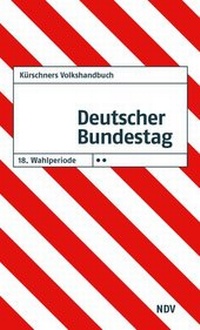 Abbildung von: Kürschners Volkshandbuch Deutscher Bundestag 18. Wahlperiode - NDV