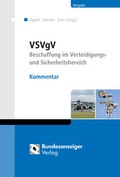 Cover: VSVgV - Reguvis Fachmedien
