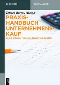 Abbildung von: Praxishandbuch Unternehmenskauf - De Gruyter