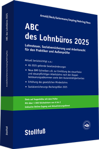 Abbildung von: ABC des Lohnbüros online - Stollfuß