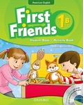 Cover: First Friends (American English): 1: Student Book/Workbook B and Audio CD Pack - Oxford University Press
