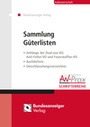 Cover: Sammlung Güterlisten - Ausgabe 2014 - Reguvis Fachmedien