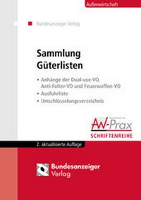 Enlarge image Cover: Sammlung Güterlisten - Ausgabe 2015 - Reguvis Fachmedien