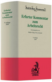 Bild vergrößern Bild: Erfurter Kommentar zum Arbeitsrecht - C.H.BECK