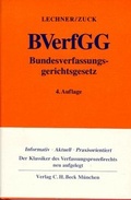 Cover: Bundesverfassungsgerichtsgesetz (BVerGG) - C.H.BECK