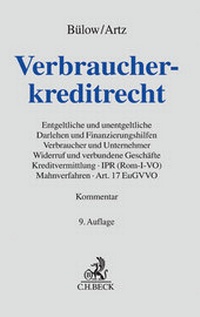 Abbildung von: Verbraucherkreditrecht - C.H.BECK