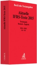 Cover: Aktuelle IFRS-Texte 2015 - C.H.BECK