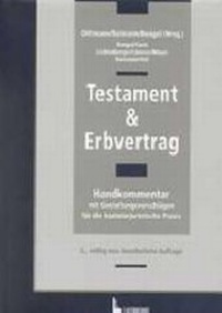 Enlarge image Cover: Testament und Erbvertrag - Luchterhand