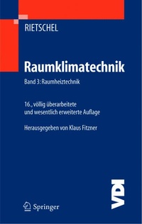 Enlarge image Cover: Raumklimatechnik - Springer