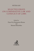 Cover: Selected Essays on Comparative Law and Conflict of Laws - C.H.BECK