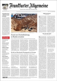 Abbildung von: Frankfurter Allgemeine Zeitung - Frankfurter Allgemeine Zeitung