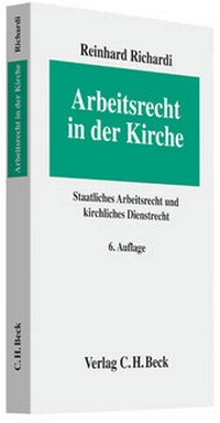 Abbildung von: Arbeitsrecht in der Kirche - C.H.BECK