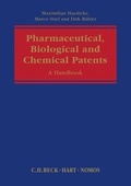 Cover: Pharmaceutical, Biological and Chemical Patents - Beck/Hart Publishing