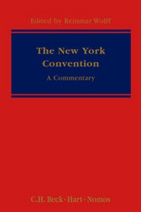 Abbildung von: The New York Convention - Beck/Hart Publishing