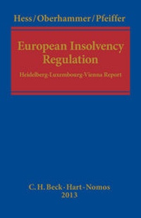 Abbildung von: European Insolvency Law - Beck/Hart Publishing
