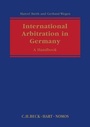 Cover: International Arbitration in Germany - Beck/Hart Publishing