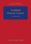 Cover: Unified Patent Court - Beck/Hart Publishing