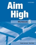 Cover: Aim High: Level 5: Workbook & CD-ROM - Oxford University Press
