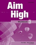 Cover: Aim High: Level 3: Workbook with Online Practice - Oxford University Press