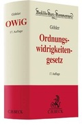 Cover: Gesetz &uuml;ber Ordnungswidrigkeiten: OWiG - C.H.BECK
