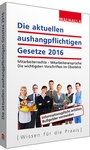 Bild: Die aktuellen aushangpflichtigen Gesetze 2016 - Walhalla