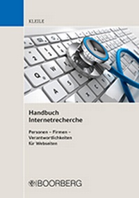 Abbildung von: Handbuch Internetrecherche - Boorberg