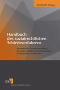 Cover: Handbuch des sozialrechtlichen Schiedsverfahrens - Erich Schmidt Verlag