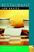Cover: Restaurant Law Basics - Wiley
