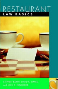 Enlarge image Cover: Restaurant Law Basics - Wiley