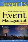 Cover: The International Dictionary of Event Management - Wiley