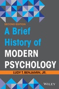 Cover: A Brief History of Modern Psychology - Wiley