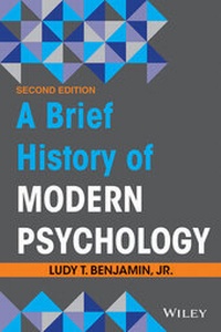 Enlarge image Cover: A Brief History of Modern Psychology - Wiley