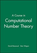 Cover: A Course in Computational Number Theory - Wiley